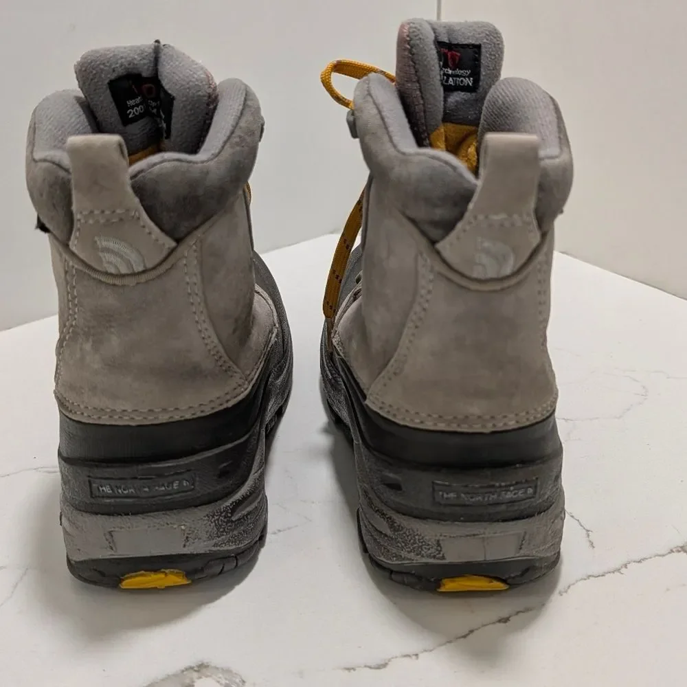 The North Face Suede Boys Chilkat Lace Waterproof Snow Insulated Winter Boots 2